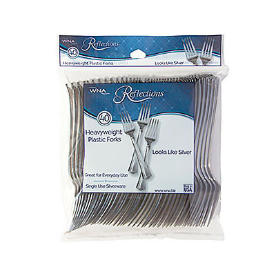 WNA Reflections® Fork 7 IN Silver 320/Case