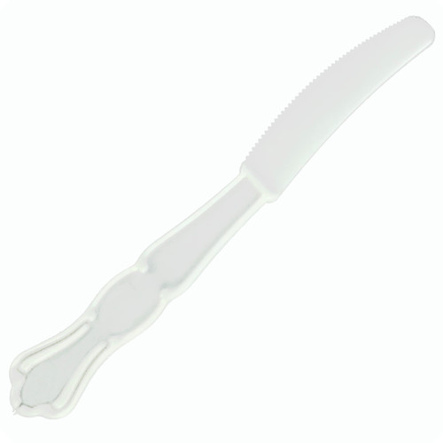 Knife PS White Medium Weight 100 Count/Pack 10 Packs/Case 1000 Count/Case