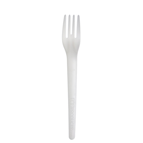 Fork 6 IN PLA White Medium Weight 1000/Case