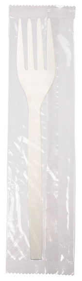 Plantware® Fork 7 IN PSM Individually Wrapped 750/Case