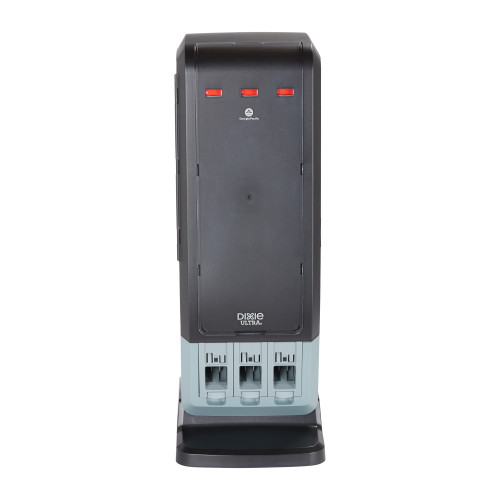 Dixie® Ultra SmartStock® Tri-Tower Series-T Cutlery Dispenser Black 1/Case