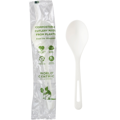 Soup Spoon 6 IN Individually Wrapped 750/Case