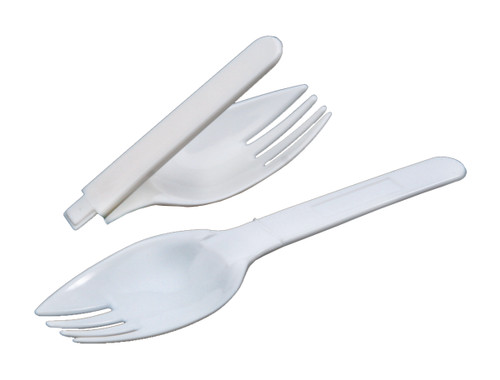 Spork PP White Folding 3000/Case