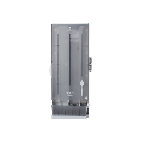 Dixie® Ultra SmartStock® Series-B Classic Combo Dispenser 8.78X10X24.75 IN Plastic Translucent Black 1/Each