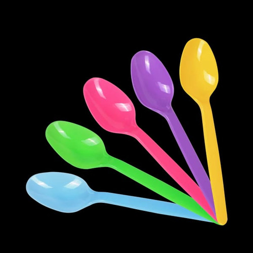 Teaspoon PS Assorted Heavyweight 100 Count/Bag 10 Bags/Case