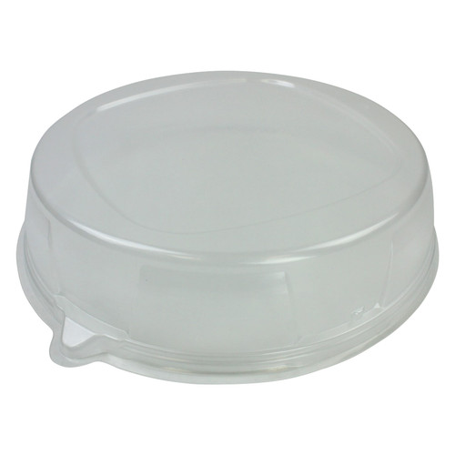 Lid PP Clear Round For Plate Unhinged 200/Case