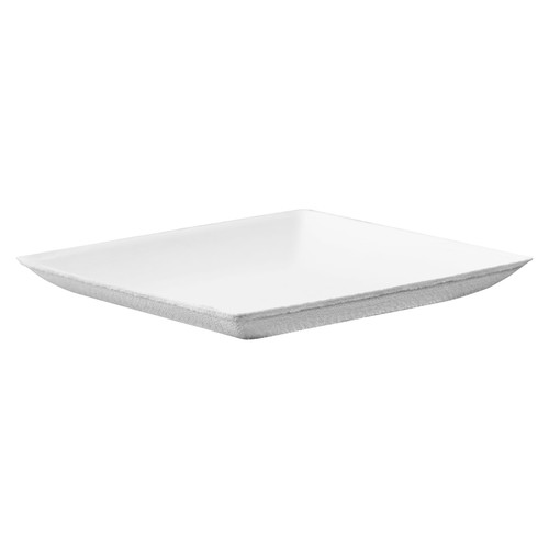 Plate 4.3X4.3 IN Sugarcane White Microwave Safe Freezer Safe 100 Count/Case