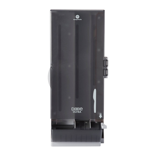 Dixie® Ultra SmartStock® Series-O Classic Knife Dispenser Translucent Black 1/Each