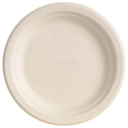 PaperPro® Naturals Plate 6.75 IN Molded Fiber Kraft Round 1000/Case