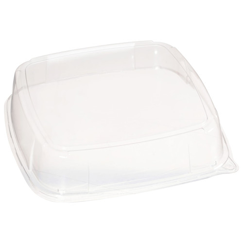 Mozaïk® Lid 16X16X3.53 IN PET Clear Square For Platter 25/Case