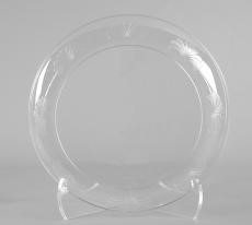 WNA Plate 6 IN Plastic Clear Round 180/Case