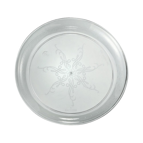 Plate 6 IN Plastic Clear Round 240/Case