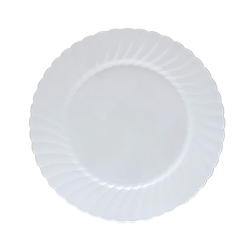 WNA Plate 9 IN Plastic White Round 180/Case