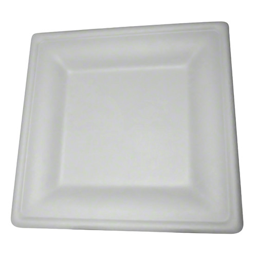 Plate 8 IN Pulp Fiber Square 500/Case