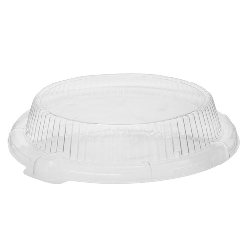 Lid Dome 10.3 IN 1 Compartment OPS Clear For 55 OZ Plate Unhinged 250/Case