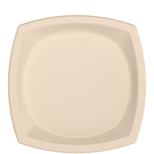 Dart® Plate 10X0.77 IN Pulp Fiber Natural 125 Count/Bag 4 Bags/Case 500 Count/Case