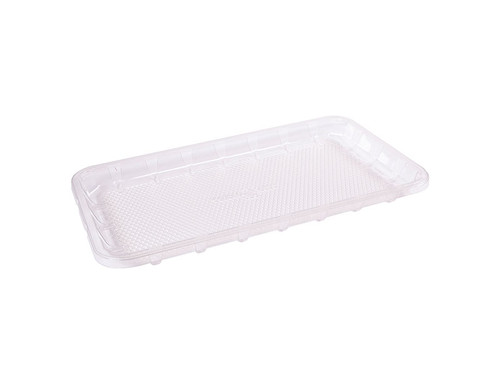 #25 Meat Tray 14.63X8X1 IN APET Shallow Clear Rectangle 200/Case