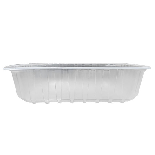 MAPfresh® Meat Tray 12.44X10.28X3.125 IN PP Natural Rectangle Barrier 1584/Pallet