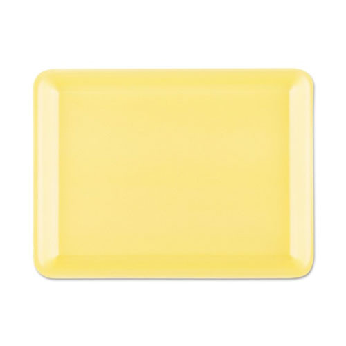 4DD Tray 7.25X9.25X1.75 IN Foam Yellow Heavy 400/Case