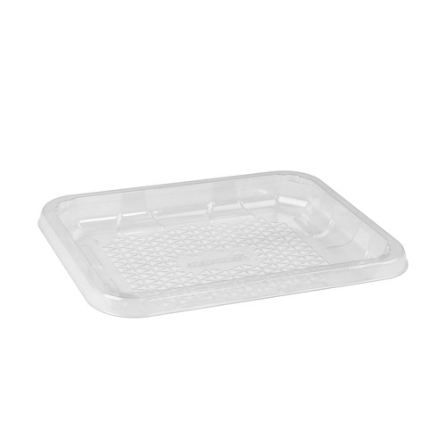 4D Tray 9.32X7.32X1.09 IN RPET Clear 300/Case