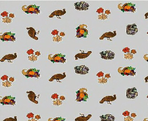 Sheet 40X100 IN Cellophane Multicolor Autumn 1/Roll