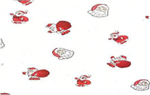 Cellophane Roll 40IN X100FT Clear Santa Claus 1/Roll