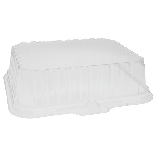 Meat Lid 9.1X7.1X2.1 IN Tray OPS Deep Clear Rectangle Disposable 252/Case