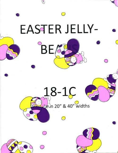 Cellophane Roll 40IN X100FT Jelly Beans 1/Each