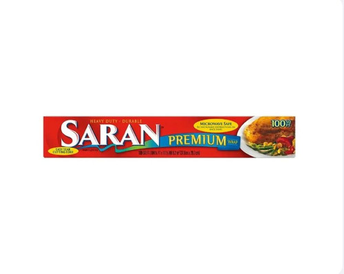 Saran™ Food Wrap 12IN X100FT LDPE Premium Heavy Duty Microwave-safe 12/Case