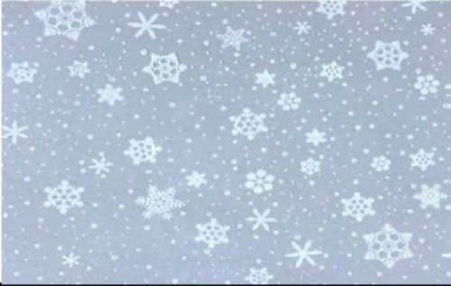 Cellophane Roll 40IN X100FT Clear Snowflake 1/Roll