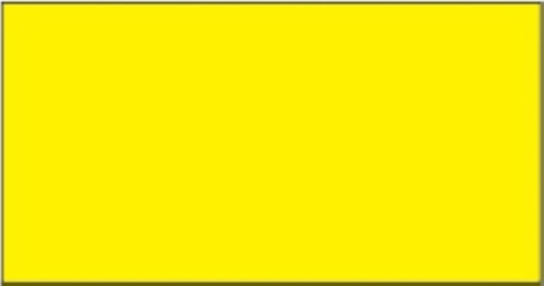 Monarch 1110/FEB-524 Blank Gun Label 0.38X0.733 IN Yellow 17000/Pack