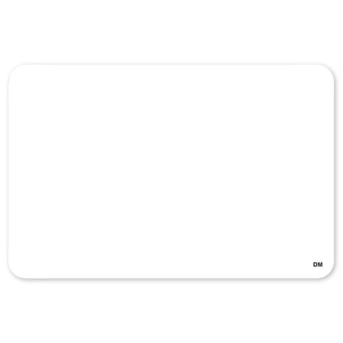 DissolveMark® Blank Label 3X2 IN White Adhesive 250/Roll