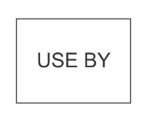 Use By Label 112000CT 14000/Pack