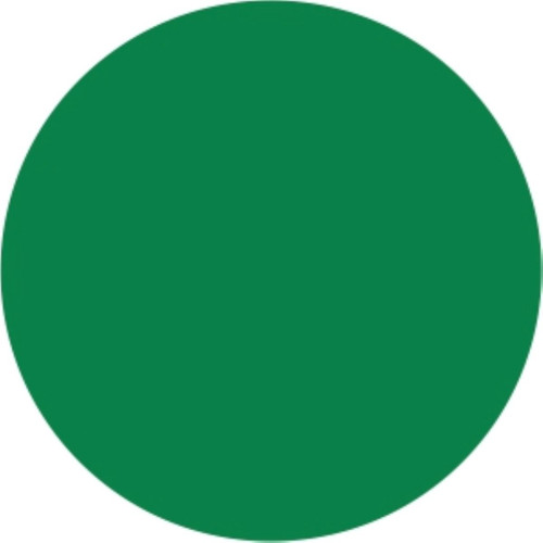Blank Expiration Label 1 IN Green Circle All Temperature Permanent 1000 Count/Roll 12 Rolls/Case 12000 Count/Case