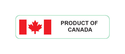 Product of Canada Label 250/Roll