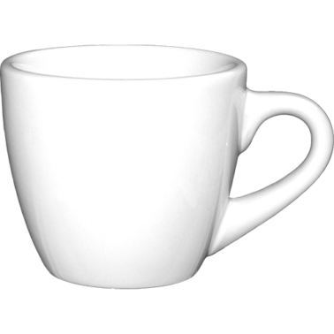 Dover™ Saucer 4.75 IN Porcelain European White Round Rolled Edge 36/Case