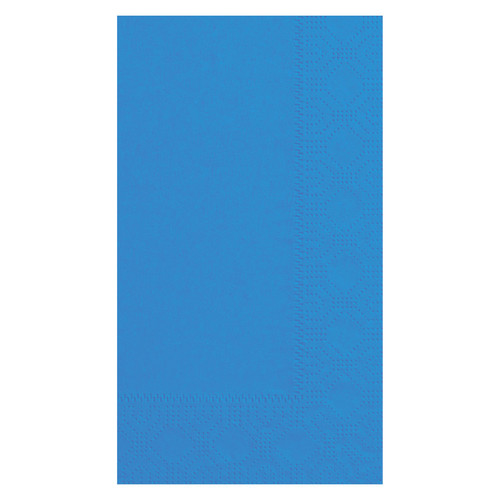 Dinner Napkins 17X15 IN Marina Blue Paper 1000/Case