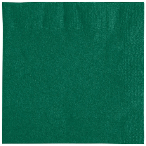 Beverage Napkins 10X10 IN Hunter Green 2PLY 1000/Case