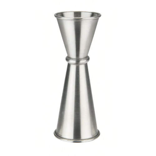 Jigger 1.88X4.75 IN 1 FLOZ Stainless Steel Japanese-Style 1 x 2 OZ Rolled Rim 1/Each