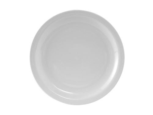 Colorado Plate 9 IN China Porcelain White Round Narrow Rim Fully Vitrified 24/Case