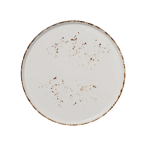 Splash Blanch Series Plate 11 IN Porcelain Round Stackable Dual Ovenable Dishwasher Safe 12/Case