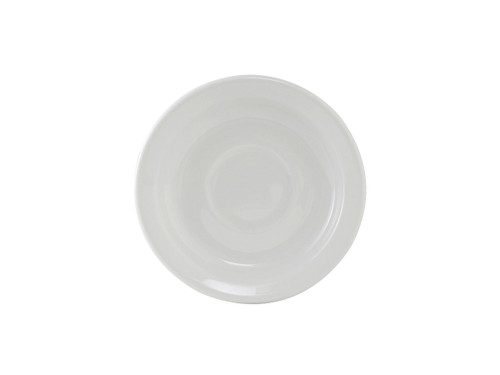 Colorado Saucer 5.875 IN China White Round Narrow Rim Fully Vitrified 36/Case