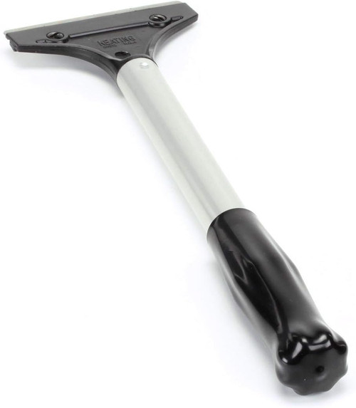 Grill Scraper Silver Black Heavy Duty 1/Each
