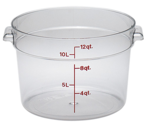 Camwear® Container 12 QT Round 6/Case