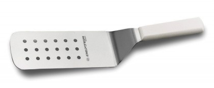 Cake Turner 8X3 IN Carbon Steel Perforated 1/Each
