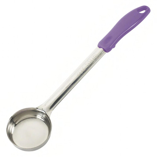Portioner 2 OZ Stainless Steel Purple Allergen-Free 1-Piece Solid 12/Dozen