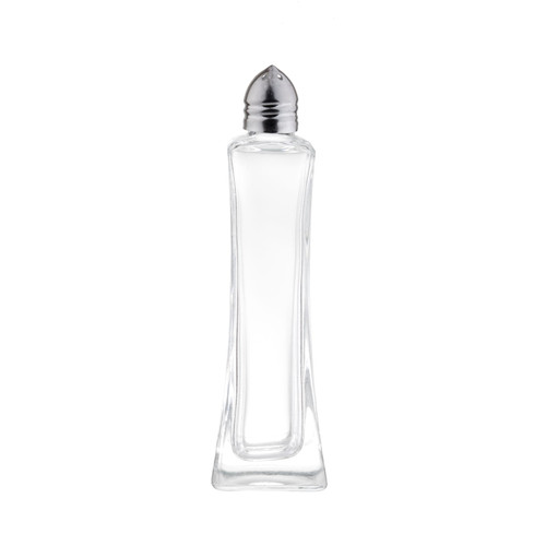 Metro Salt & Pepper Shaker 2 OZ Glass Clear Chrome Top 1/Each