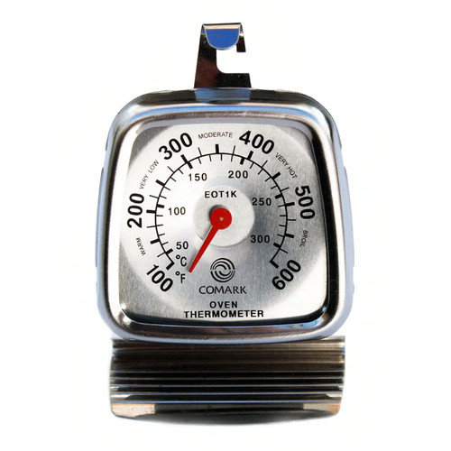 Oven Thermometer Dial Economy 100 to 600 Degrees Hanging Dial Standing 1/Each
