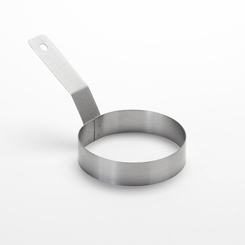 Egg & Pancake Ring 4 IN Stainless Steel Silver Dishwasher Safe 1/Each