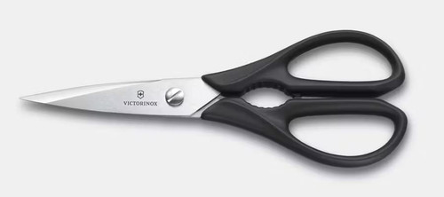 Kitchen Shears 3 IN PP Black Utility Multi-Purpose With Bottle Opener 1/Each